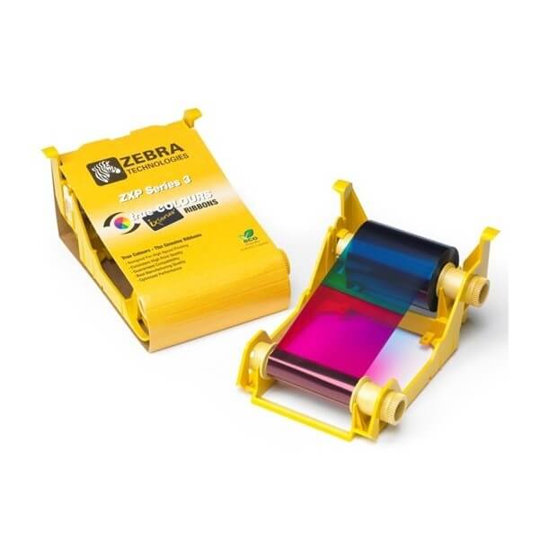 Zebra IX Series High-Capacity YMCKO Colour Ribbon (800033-340) - ZXP Series 3