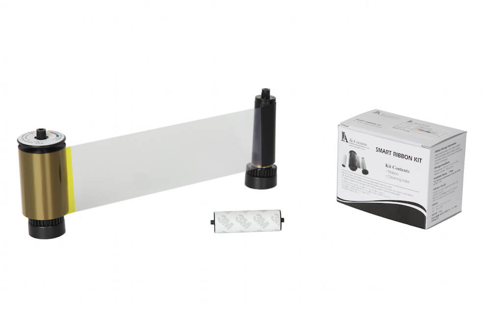 IDP YMCKO Half-Panel Colour Ribbon (650640) - SMART-30 & SMART-50