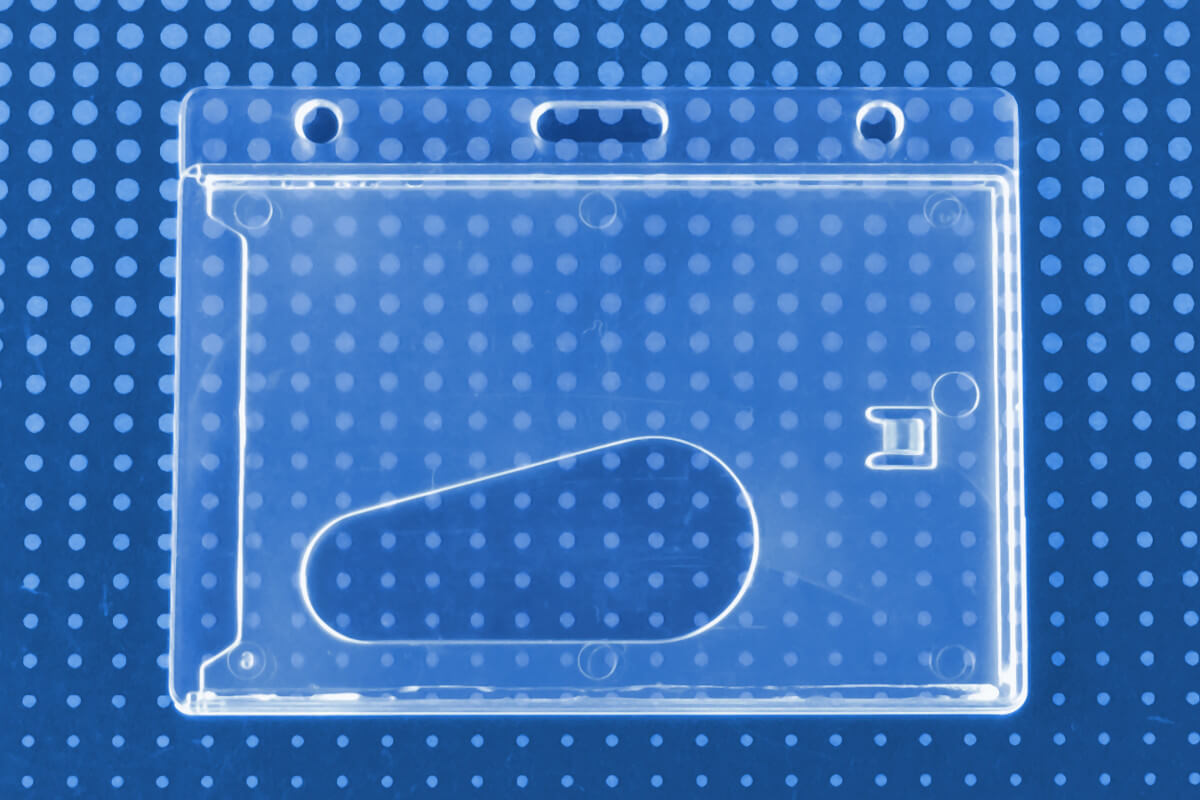 Economy, Horizontal, Clear Card Dispenser (50-pack)