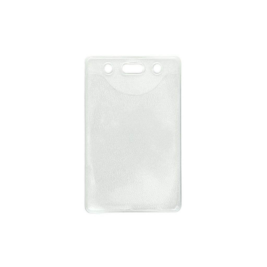 Vertical, 2.3" x 3.38" Vinyl Badge Holder (100-pack)