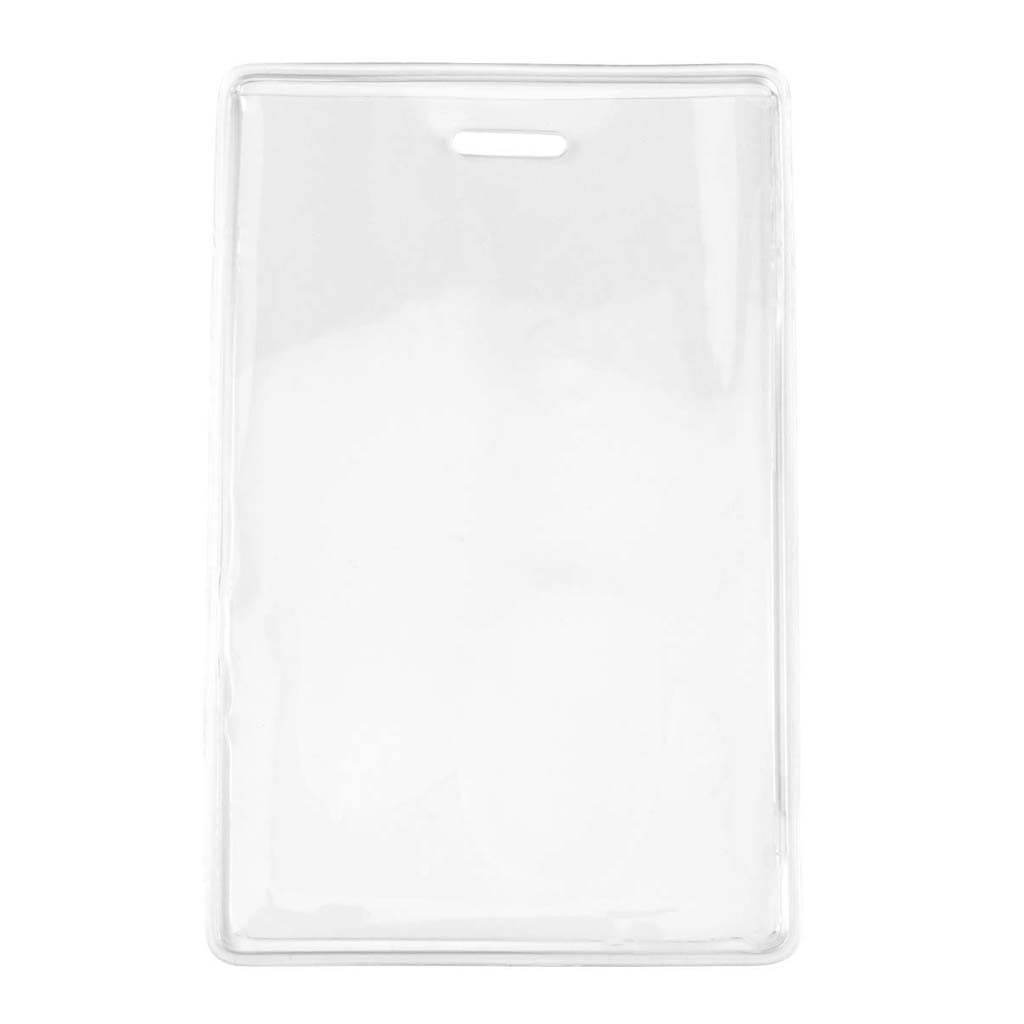 Vertical, 2.38" x 3.75" Vinyl, Anti-Transfer Badge Holder (100-pack)