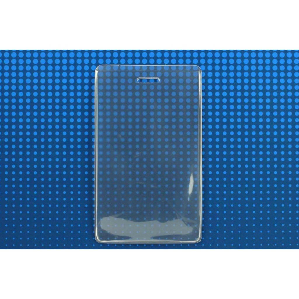 Vertical, 2.3" x 4.25" Vinyl Anti-Transfer Proximity Card Holder (100-pack)