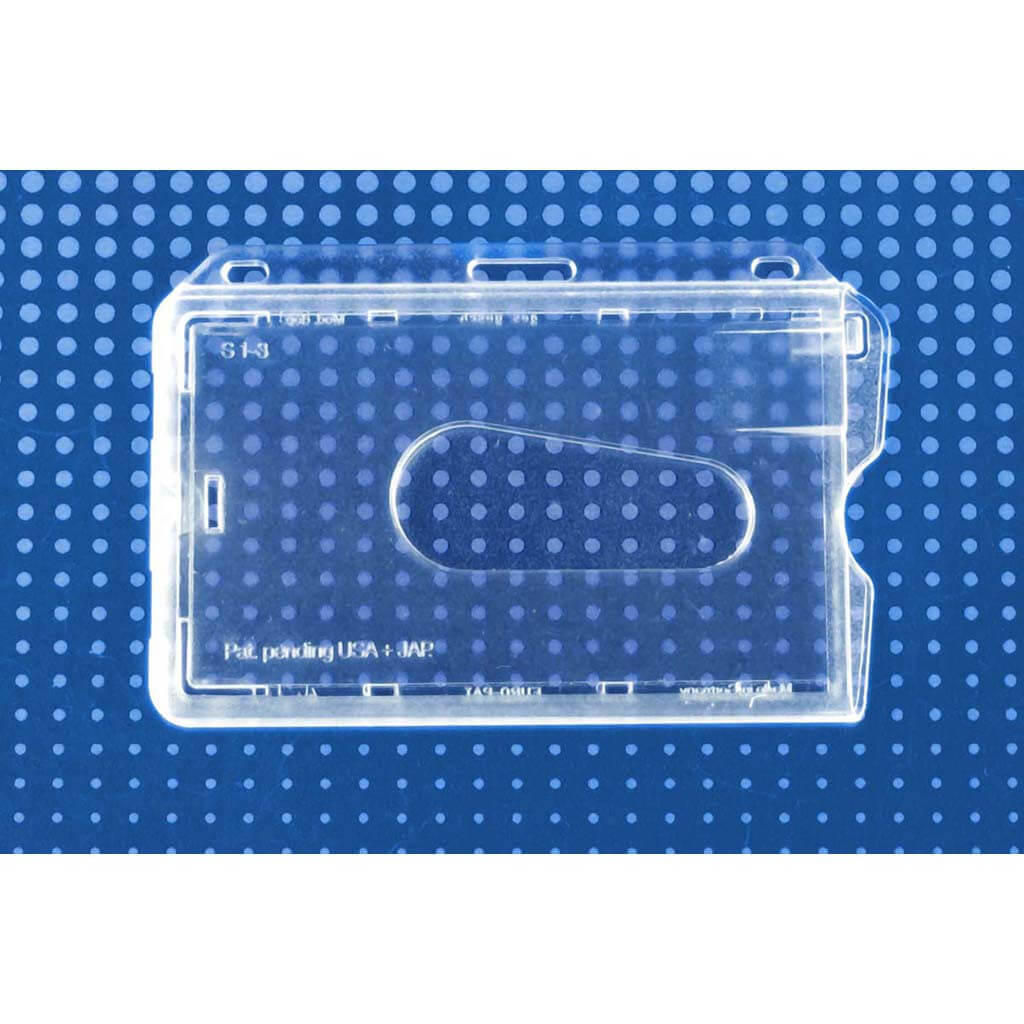 Premium, Horizontal, Polycarbonate Card Dispenser (50-pack)