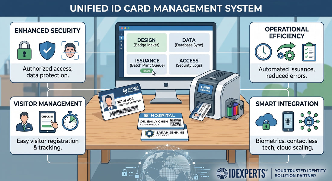 Efficient ID Card Management System & Badging Software