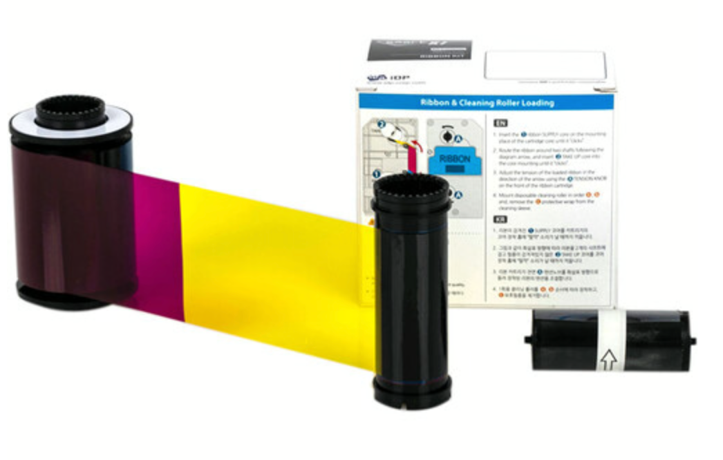 IDP SMART-81 YMCKK Double-Sided Ribbon (653378)