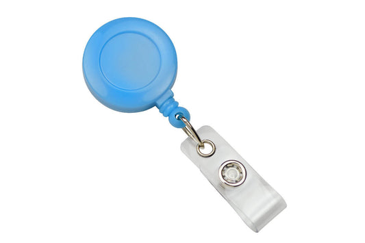 Neon Badge Reel with Belt Clip and Vinyl Strap (25-pack)