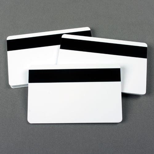 Fusion CR8030 Blank Cards with HiCO Magnetic Stripe (100-pack)