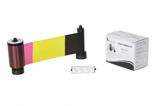 IDP YMCKOK Double-Sided Ribbon (650637) - SMART-30 & SMART-50