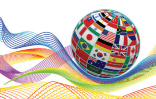 IDP "Globe Flags" Hologram Patch Laminate For SMART-50