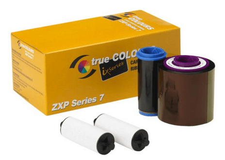Zebra IX Series YMCKO Colour Ribbon (800077-740) - ZXP Series 7