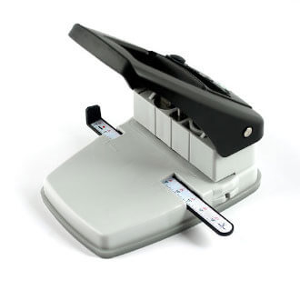 Econo 3-in-1 Stapler-Style Slot Punch.